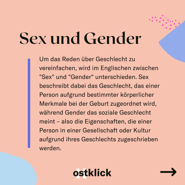 Sex und Gender
